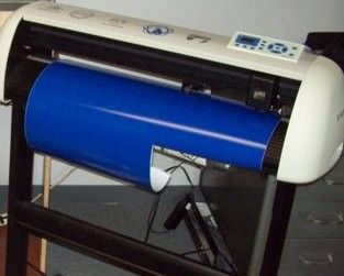 Tracciatore grafico di taglio di CS1200BEG con l'occhio rosso, macchine di fabbricazione di carta della parete del vinile