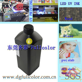 Inchiostri da stampa UV, inchiostri curabili della ricarica a base piatta della stampante del LED per la testina di stampa del getto di inchiostro di Epson DX5 DX6 DX7
