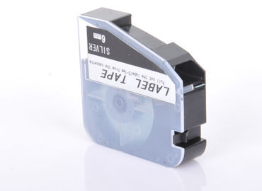 tocco d'argento elettrico del nastro 6mm p del creatore dell'etichetta dell'installazione termorestringibile