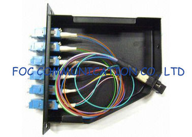 Cassette a fibra ottica di attenuazione di riflessione MPO del quadro d'interconnessione degli adattatori di lan MPO e di LC alte