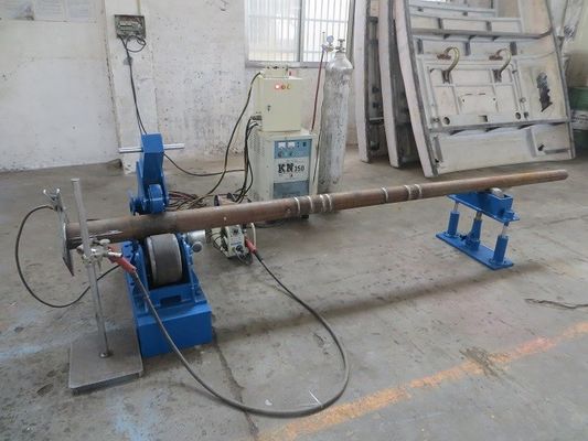 Saldatura automatica della piastra di base per palo di luce conico, alti alberi, monopolio