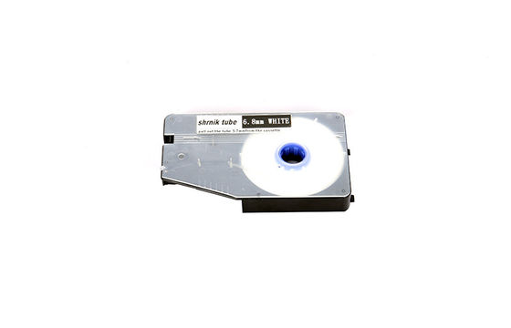 tubi bianchi/di giallo di 6.8mm calore degli strizzacervelli ad alta temperatura con resistente UV