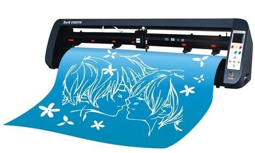 Tracciatore da tavolino di taglio del servomotore del film 24" con l'occhio ottico, uscita di USB
