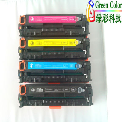 Cartuccia del toner compatibile per HPCB540A CB541A CB542A CB543A, cartuccia del toner CP1215