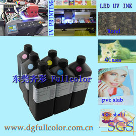Inchiostro curabile principale UV di densità di colore acceso per stampa uv della testa della stampante di Epson DX5