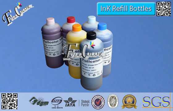 1000ml inchiostro UV del pigmento della ricarica HP83 per HP Designjet 5500 serie della stampante di colore vivo della stampa di seta