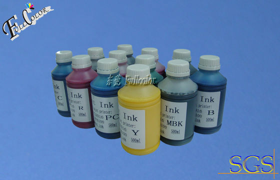 12 inchiostri di stampante compatibili di colori per l'inchiostro della ricarica della stampante di Canon IPF8400 IPF9400