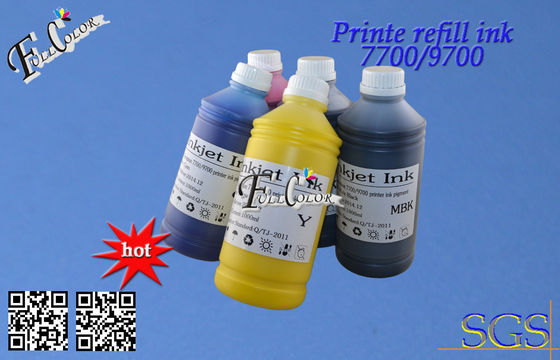 Della stampante del pigmento dell'inchiostro inchiostro del pigmento del cromo K3 ultra per le pro 7700 5 bottiglie della ricarica dell'inchiostro di colore di Epson
