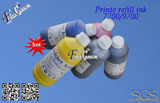 Della stampante del pigmento dell'inchiostro inchiostro del pigmento del cromo K3 ultra per le pro 7700 5 bottiglie della ricarica dell'inchiostro di colore di Epson