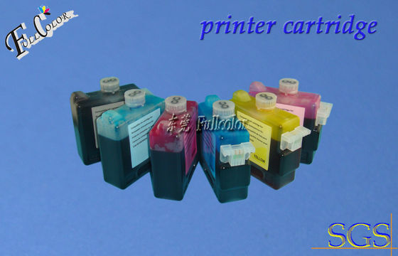Carro armato compatibile BCI1411 dell'inchiostro di stampante di 6 colori con il chip per la cartuccia di inchiostro di ampio formato di Canon W7200 W8200 W8400