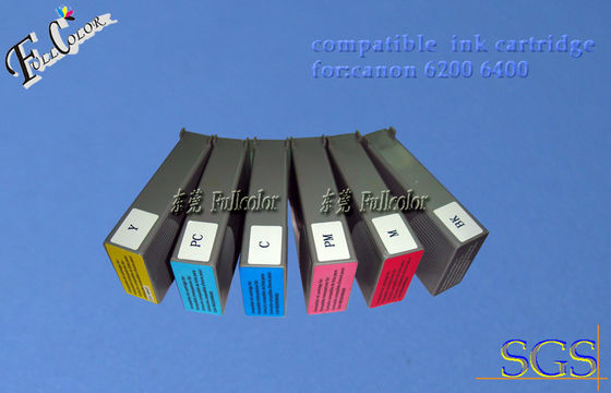 6 inchiostri della stampante a colori con 130ml inchiostrano il carro armato per il PC PM delle cartucce di inchiostro di ampio formato di Canon w6200 BCI1431 BK LA C LA m. Y
