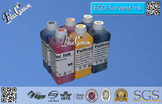 6 il pigmento della bottiglia di colore 1000ml ha basato l'inchiostro del Eco-solvente per l'OEM 1400 della stampante della foto dello stilo di Epson