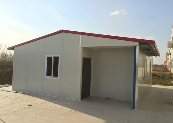 Unità prefabbricate d'acciaio leggere moderne del bungalow Non Restringenti per la piccola famiglia