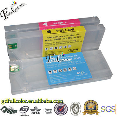 cartuccia di inchiostro riutilizzabile 220ml/di 440ml Mimaki SB53 con il chip permanente