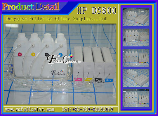 Sistema compatibile di distribuzione BK C m. Y 1000ML del CISS di ampio formato di HP81 HP Designjet D5800 per colore