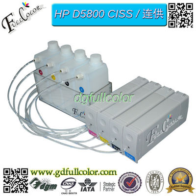 Impianto di alimentazione continuo compatibile dell'inchiostro della stampante BK C m. Y del CISS HP Designjet D5800 di DIY HP81