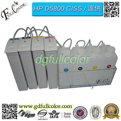Impianto di alimentazione continuo compatibile dell'inchiostro della stampante BK C m. Y del CISS HP Designjet D5800 di DIY HP81