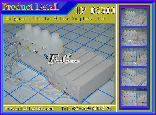 Impianto di alimentazione continuo compatibile dell'inchiostro della stampante BK C m. Y del CISS HP Designjet D5800 di DIY HP81