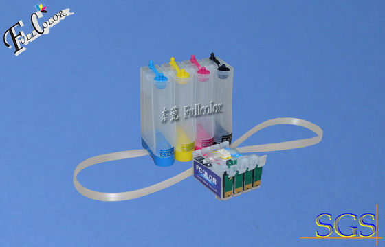 Impianto di alimentazione continuo dell'inchiostro del CISS per la cartuccia del CISS della stampante a getto di inchiostro dell'ufficio BX305F dello stilo di Epson da colore T1281-4 CIS