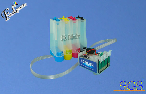 Impianto di alimentazione continuo compatibile dell'inchiostro del CISS per i corredi cis della cartuccia di inchiostro del epson T1241 T1242 T1243 T1244