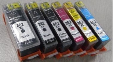 Cartucce di inchiostro compatibili della stampante con il chip permanente per i cavalli vapore 862XL