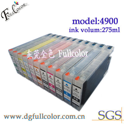 Cartucce di inchiostro riutilizzabili di ampio formato 350ml per la pro stampante 4900/4910 di Epson